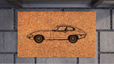 Jaguar E-Type Series 3 Inspired Floor Mat