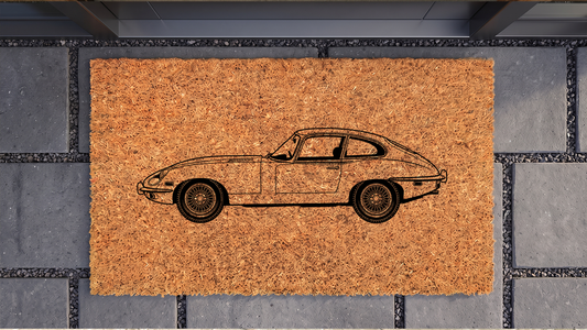 Jaguar E-Type Series 3 Inspired Floor Mat