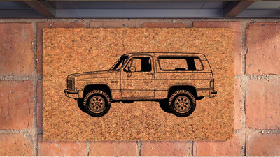 GMC Jimmy (K5) Inspired Door Mat