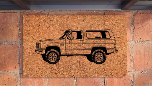 GMC Jimmy (K5) Inspired Door Mat