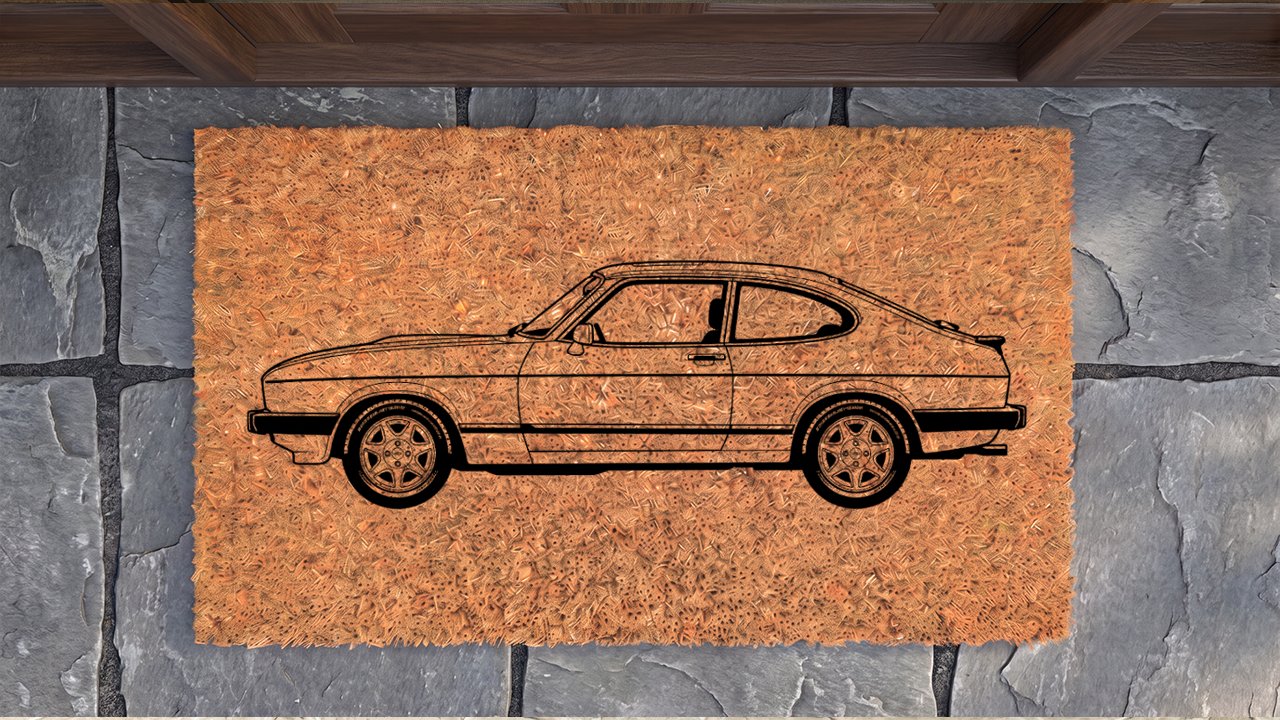 Ford Capri Mk3 Inspired Floor Mat
