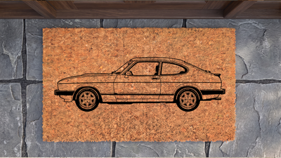 Ford Capri Mk3 Inspired Floor Mat