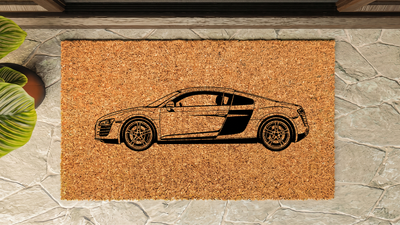 Audi R8 V8 Inspired Floor Mat