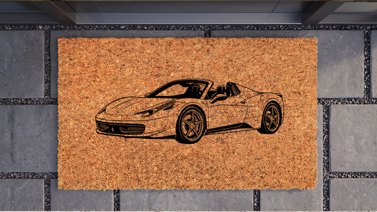 Ferrari 458 Spider Inspired Floor Mat