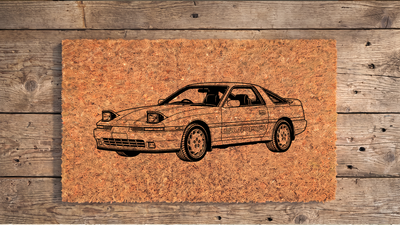 Toyota Supra (A70) Inspired Floor Mat