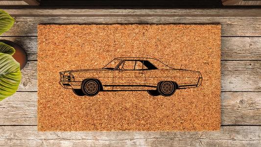 1965 Pontiac Grand Prix Inspired Door Mat