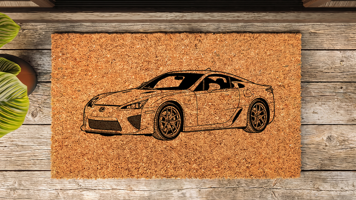 Lexus LFA Inspired Doormat