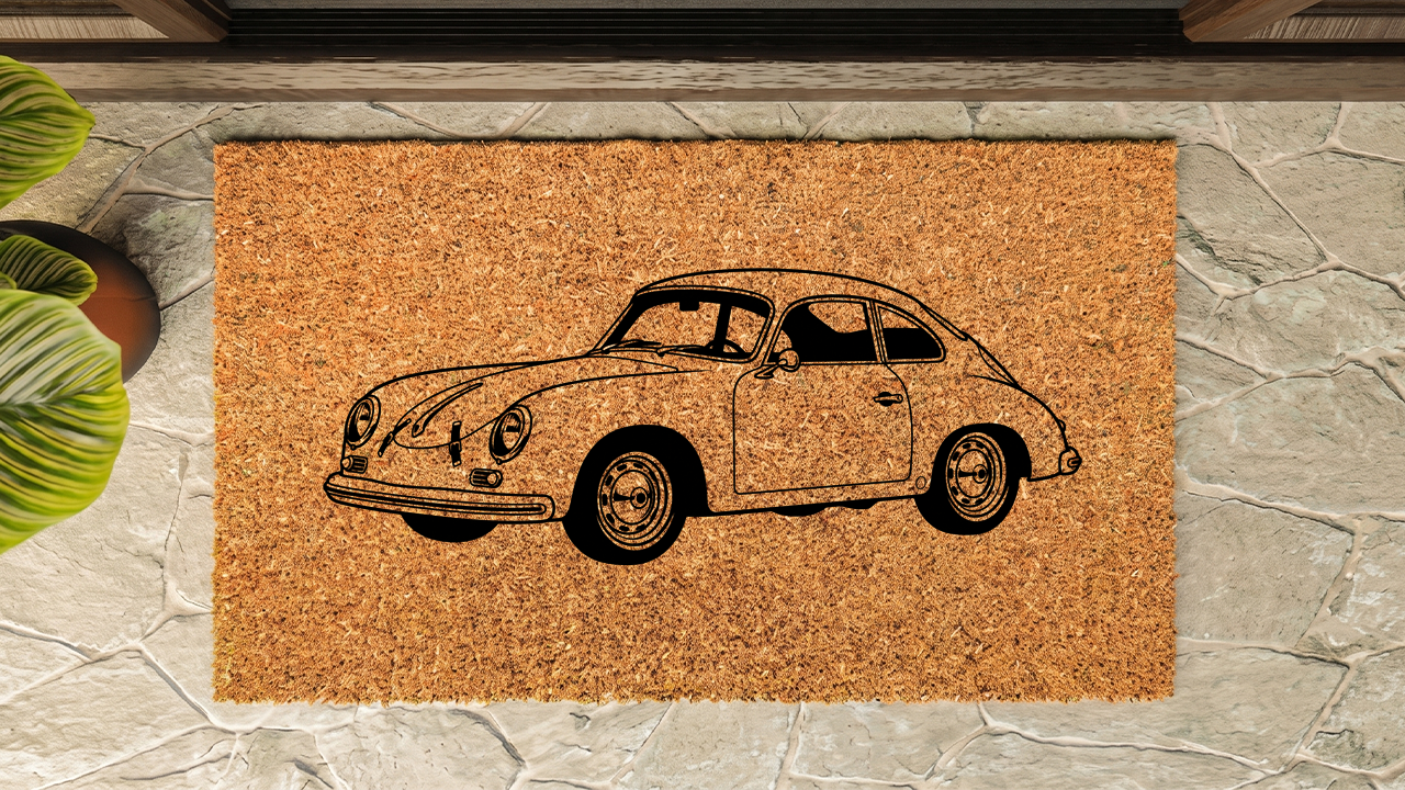 Porsche 356 Inspired Floor Mat