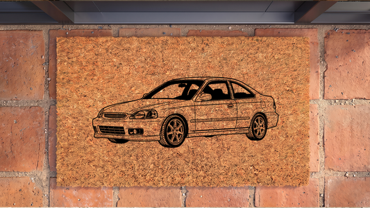 Honda Civic Si EM1 Inspired Floor Mat