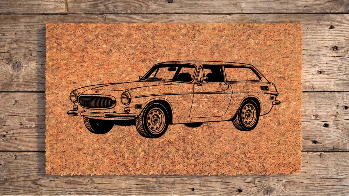 Volvo 1800ES Inspired Doormat