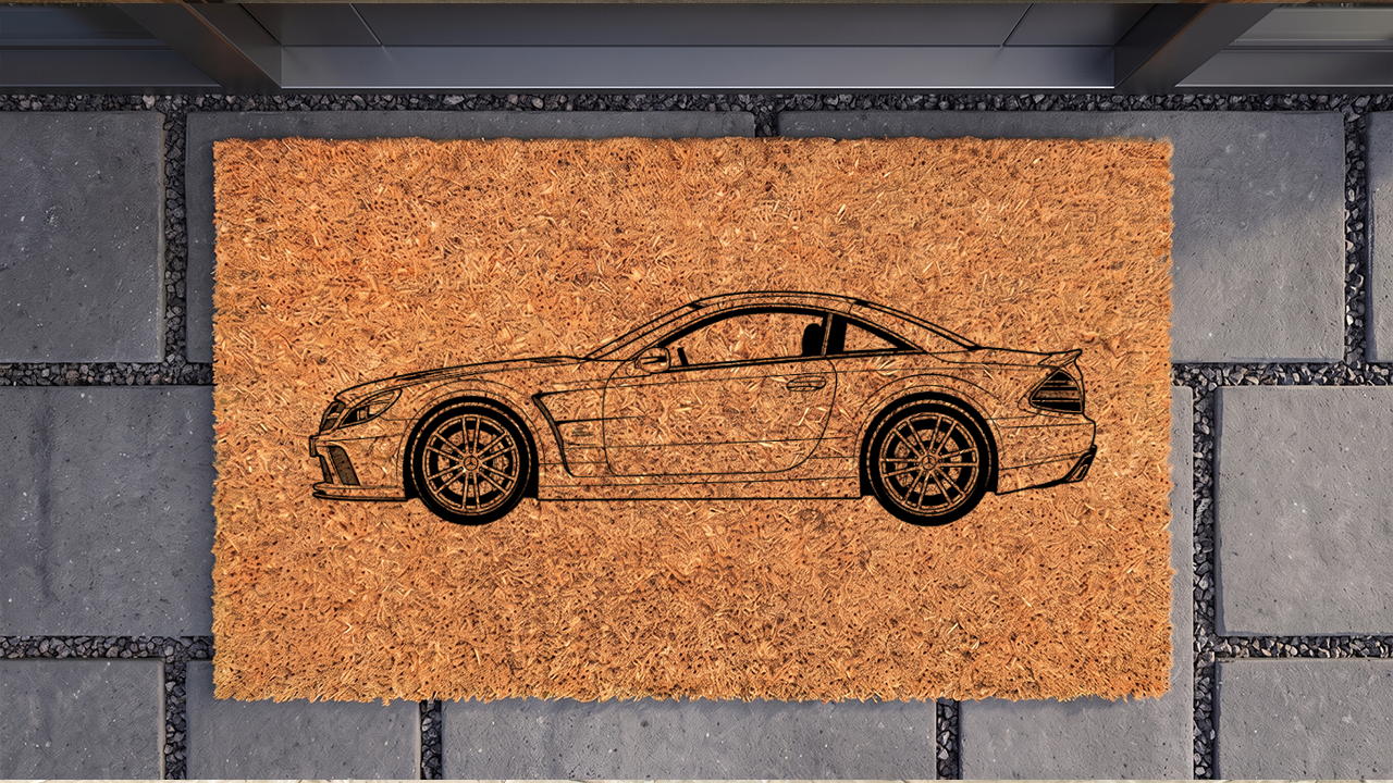 Mercedes-Benz SL 65 AMG Black Series (R230) Inspired Floor Mat