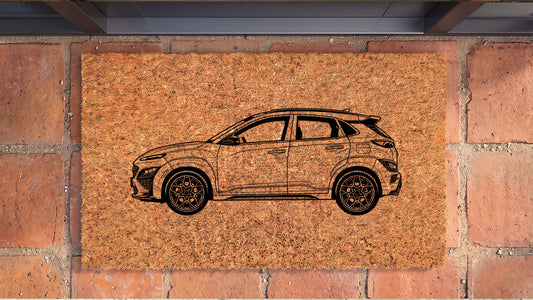 Hyundai Kona N Inspired Door Mat