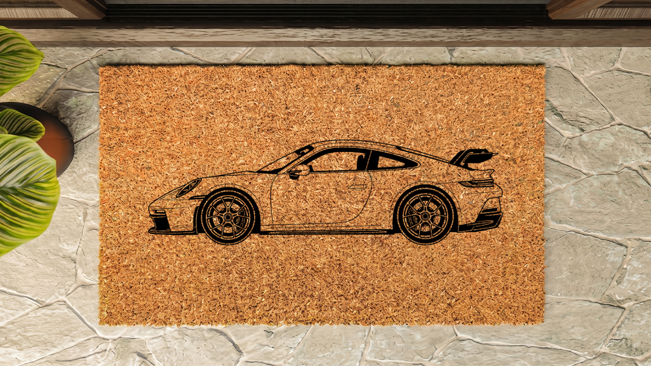 Porsche 992 GT3 Inspired Floor Mat