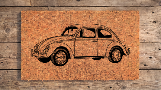 Volkswagen Beetle Inspired Doormat