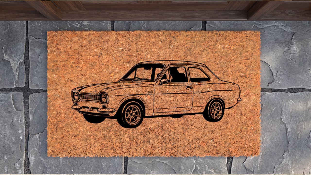 Ford Escort RS1600 Inspired Floor Mat