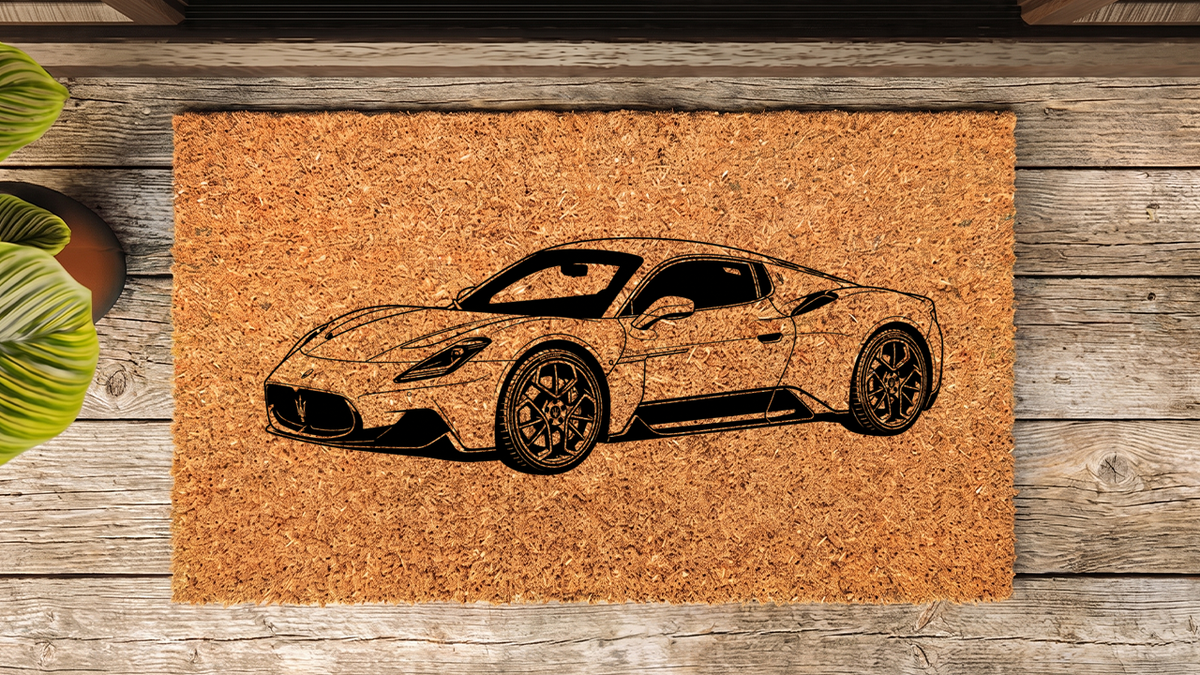 Maserati MC20 Inspired Doormat