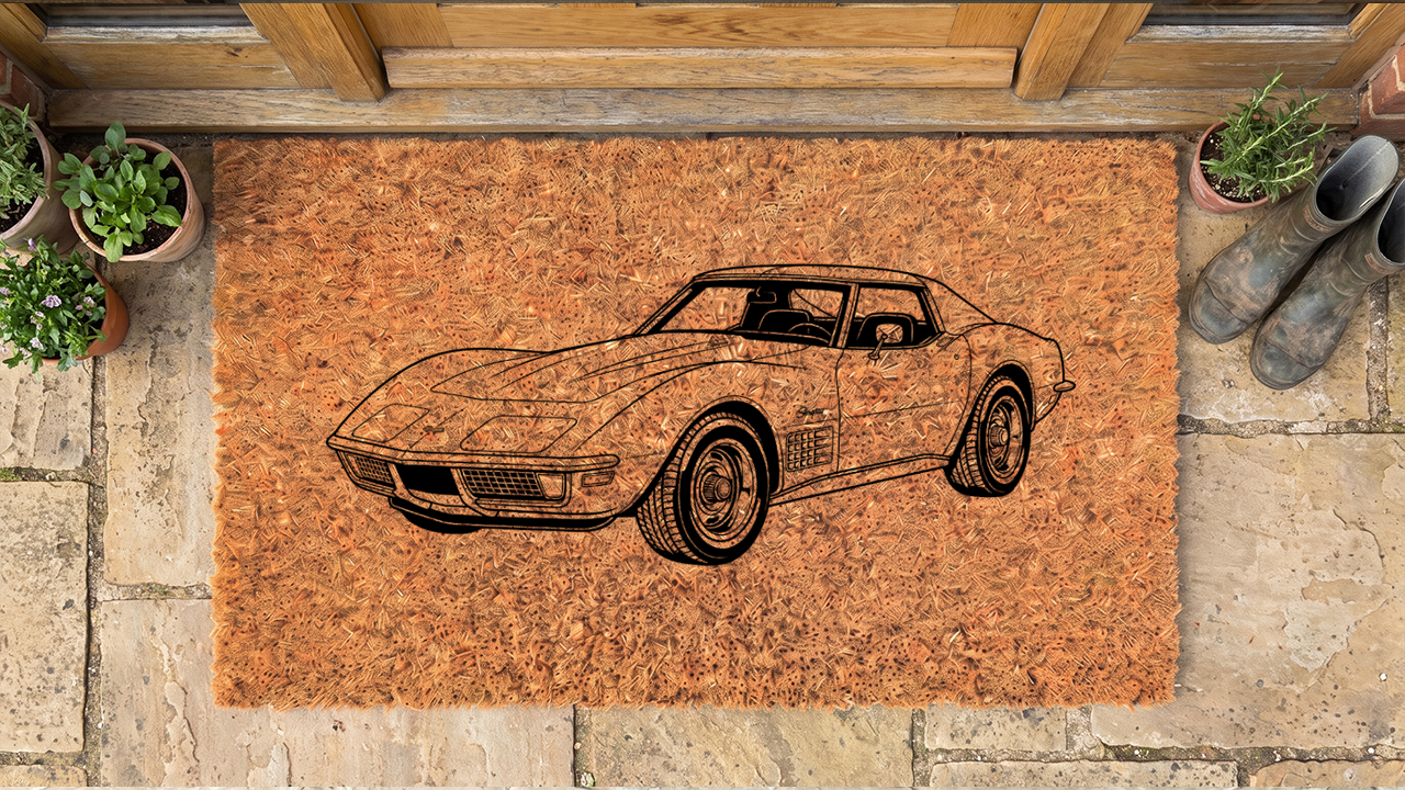 Chevrolet Corvette (C3) Inspired Floor Mat