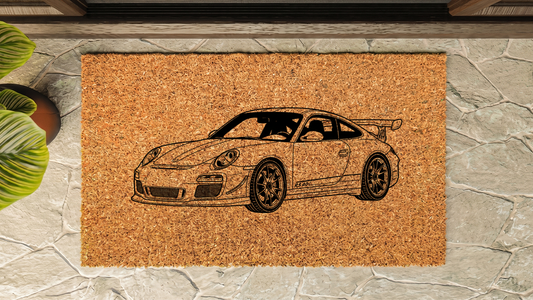 Porsche 997 GT3 RS Inspired Floor Mat