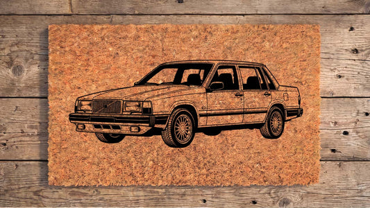 Volvo 740 Inspired Doormat