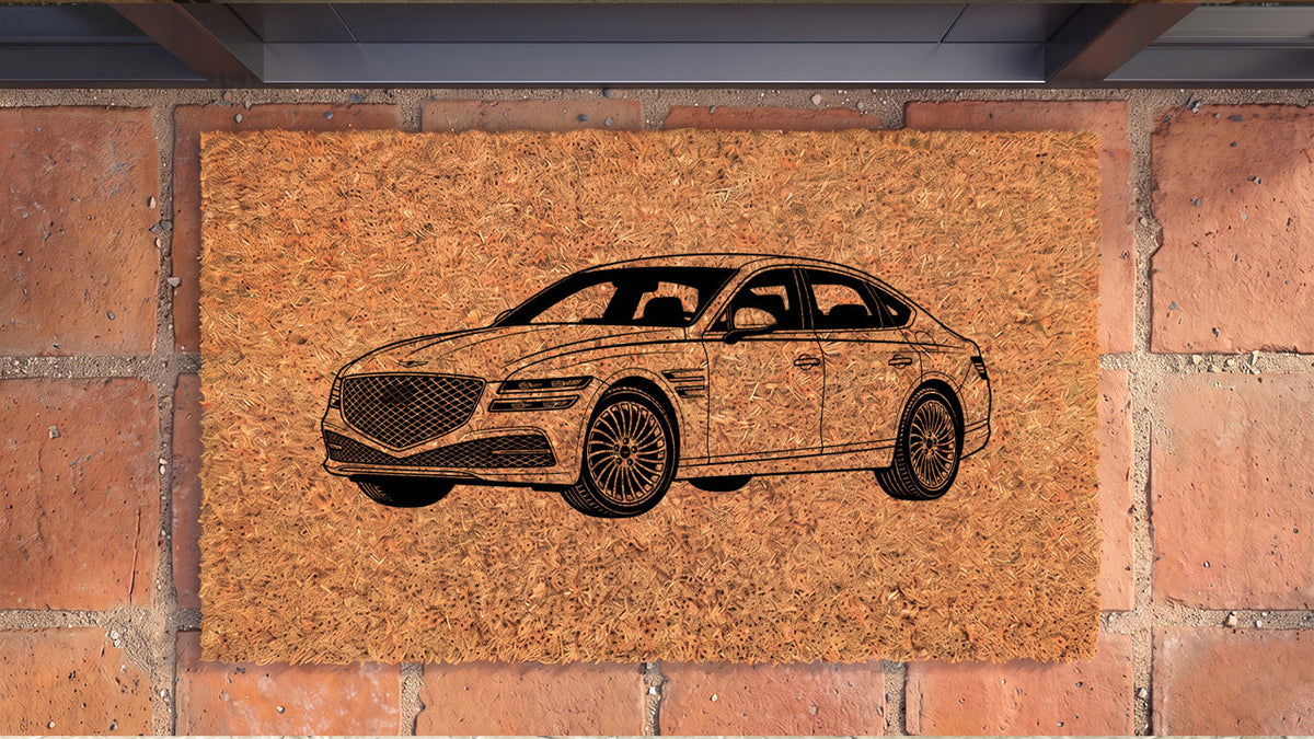 Genesis G80 Inspired Door Mat
