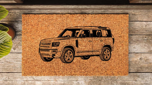 Land Rover Defender (L663) Inspired Door Mat