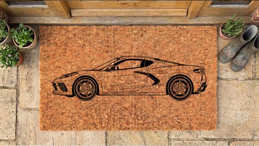 Chevrolet Corvette (C8) Inspired Floor Mat