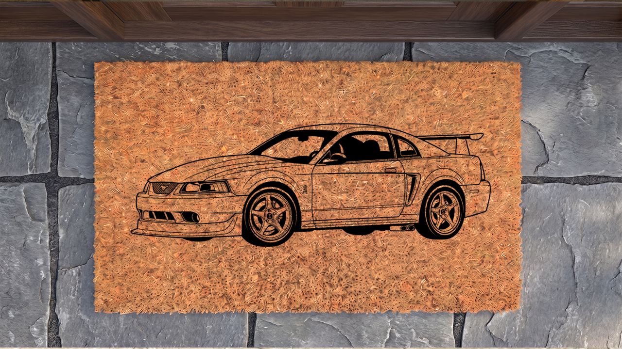 Ford Mustang SVT Cobra R (2000) Inspired Floor Mat