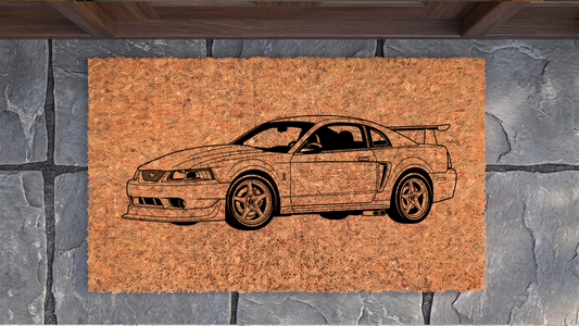 Ford Mustang SVT Cobra R (2000) Inspired Floor Mat