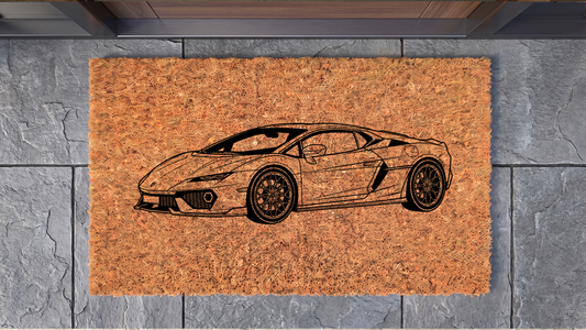 Lamborghini Temerario Inspired Floor Mat