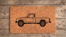 Jeep Comanche (MJ) Inspired Floor Mat