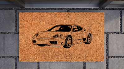Ferrari 360 Modena Inspired Floor Mat