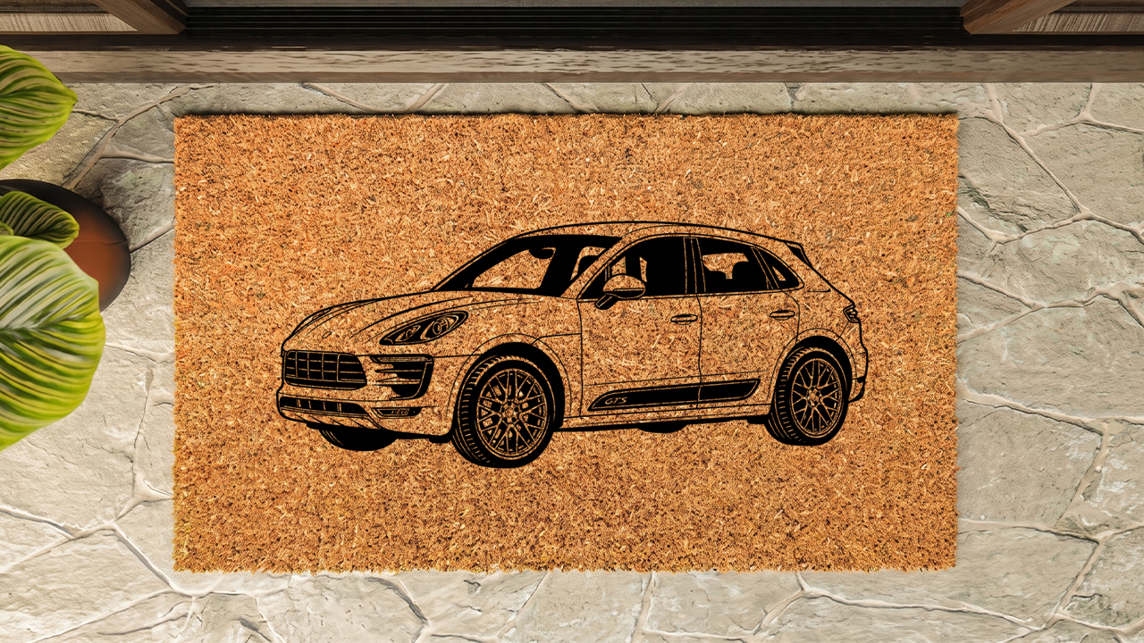 Porsche Macan GTS Inspired Floor Mat