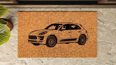 Porsche Macan GTS Inspired Floor Mat