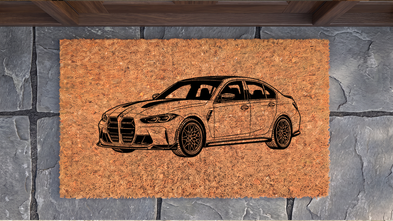 BMW M3 CS (G80) Inspired Floor Mat
