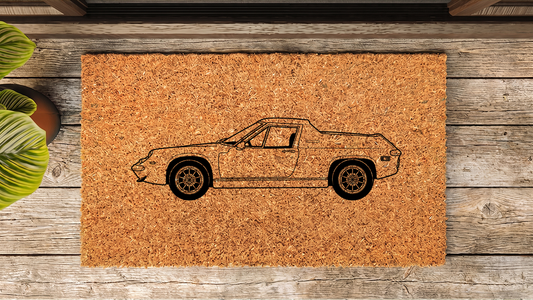 Lotus Europa Inspired Floor Mat