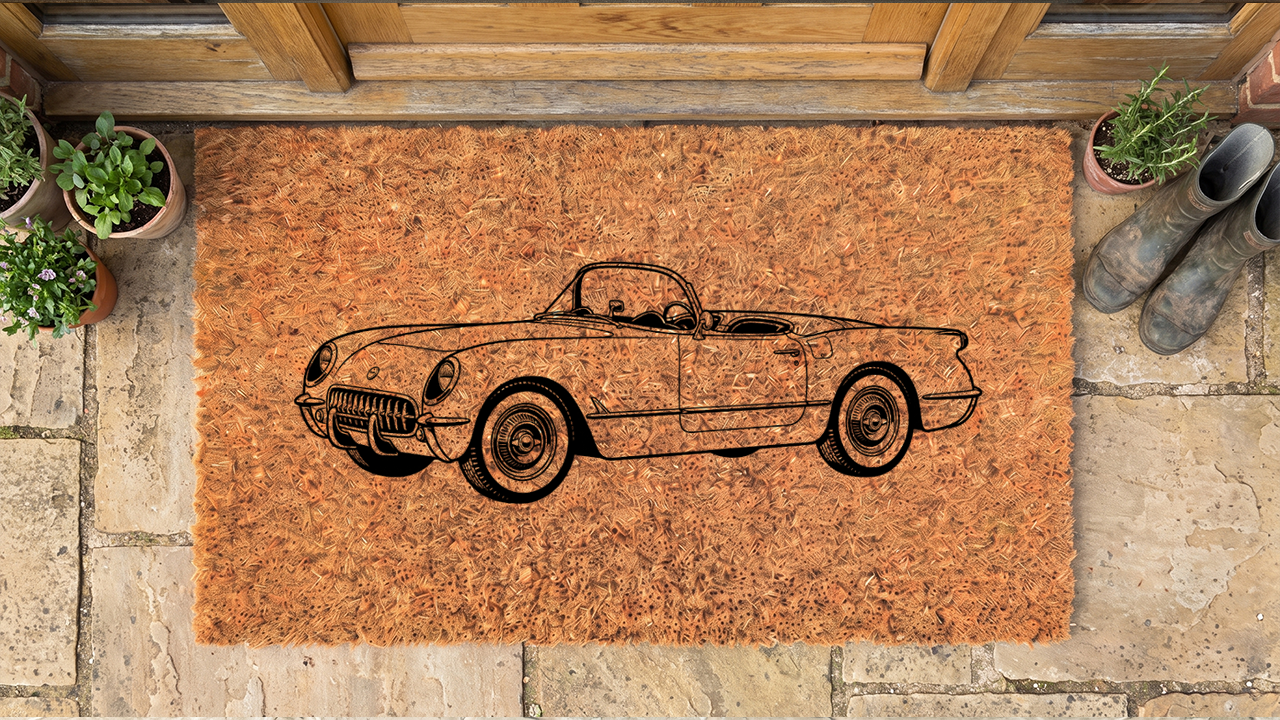 Chevrolet Corvette (C1) Inspired Floor Mat