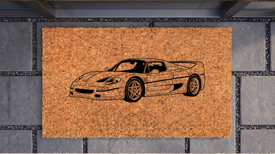 Ferrari F50 Inspired Floor Mat