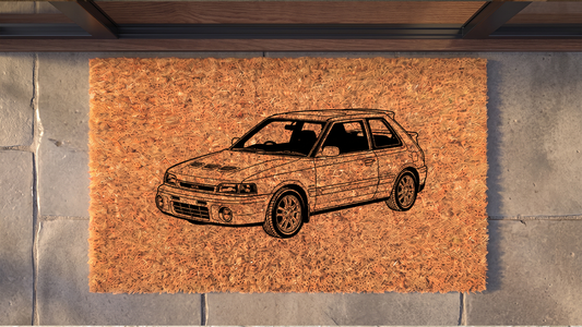 Mazda Familia GT-R Inspired Floor Mat