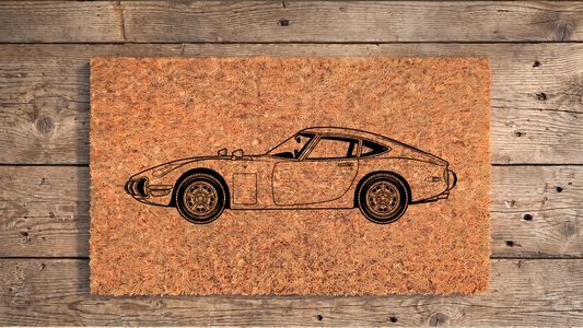 Toyota 2000GT Inspired Floor Mat