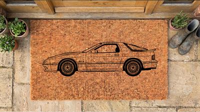 Mazda RX-7 (FC) Inspired Floor Mat
