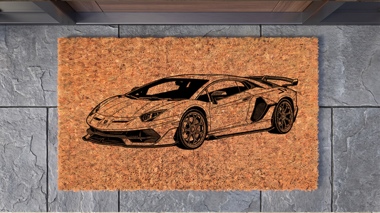 Lamborghini Aventador SVJ Inspired Floor Mat