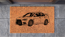 Mitsubishi Lancer Evolution X Inspired Floor Mat
