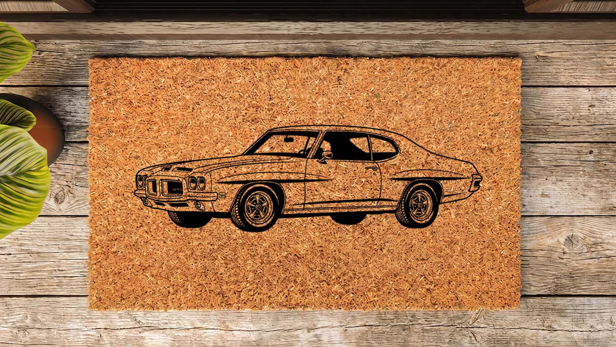 1971 Pontiac GTO Inspired Door Mat