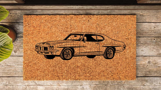 1971 Pontiac GTO Inspired Door Mat