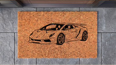 Lamborghini Sesto Elemento Inspired Floor Mat