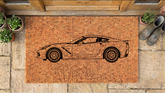 Chevrolet Corvette (C7) Inspired Floor Mat