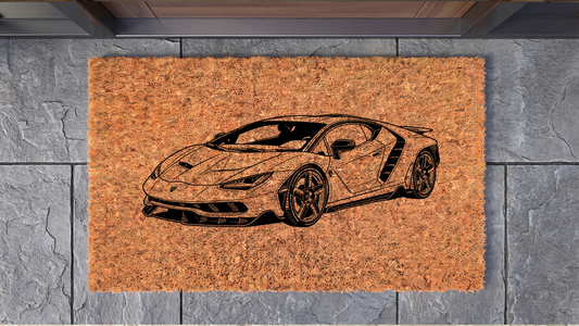 Lamborghini Centenario Inspired Floor Mat