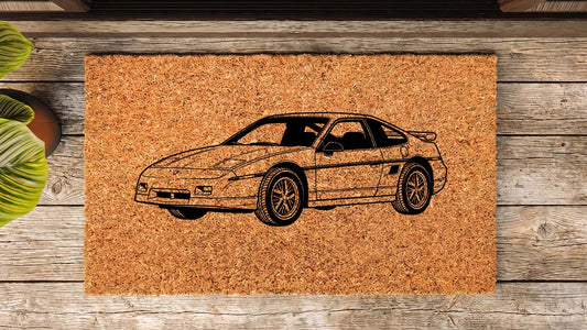 Pontiac Fiero GT Inspired Door Mat