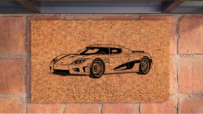 Koenigsegg CCX Inspired Door Mat