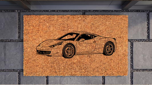 Ferrari 458 Italia Inspired Floor Mat